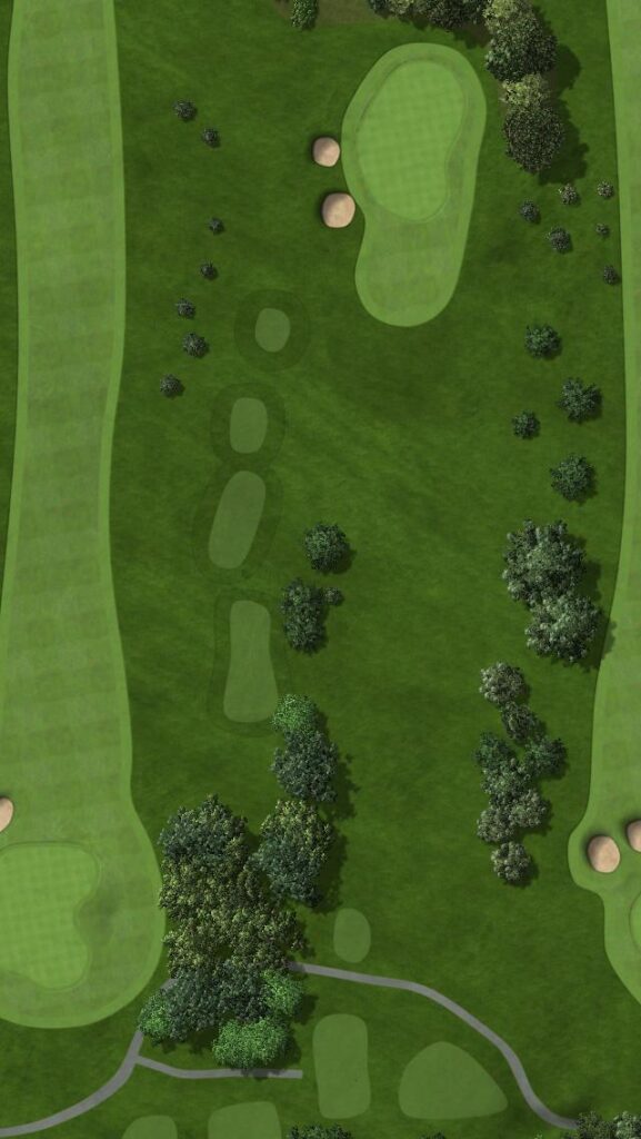 Hole 7 plan